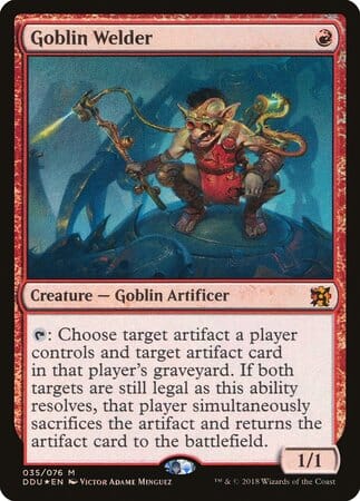 Goblin Welder [Duel Decks: Elves vs. Inventors] MTG Single Magic: The Gathering  | Multizone: Comics And Games