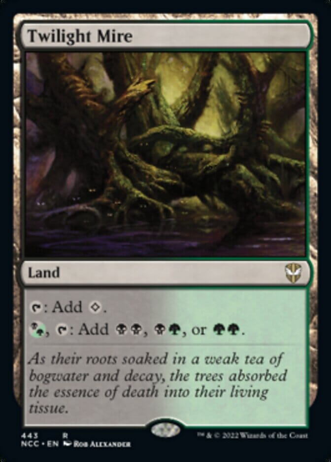 Twilight Mire [Streets of New Capenna Commander] MTG Single Magic: The Gathering  | Multizone: Comics And Games