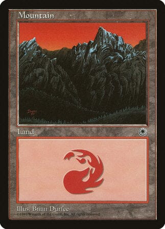 Mountain (Middle Chasm) [Portal] MTG Single Magic: The Gathering  | Multizone: Comics And Games