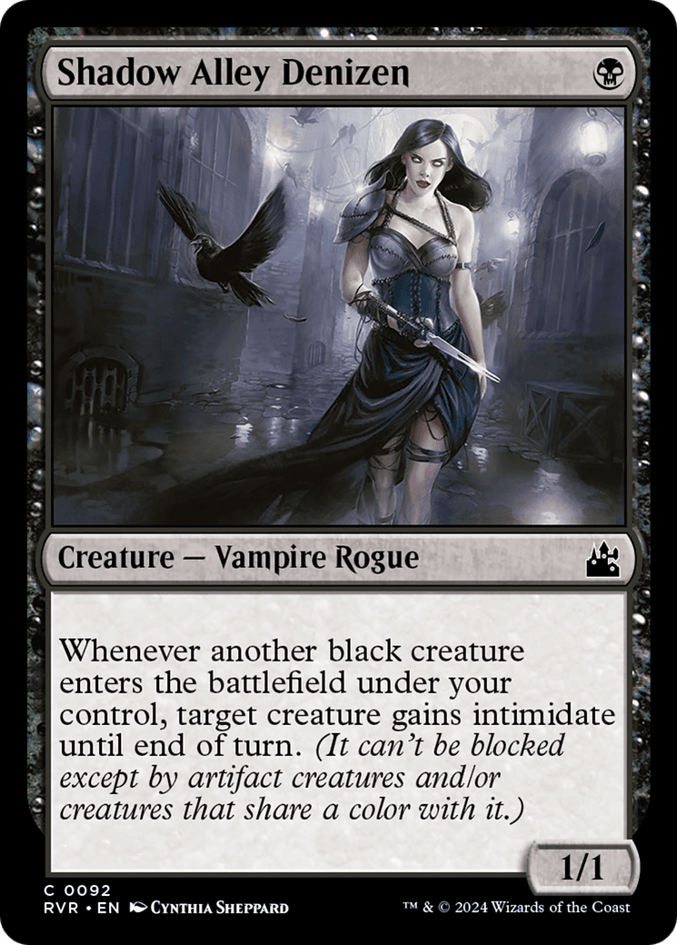 Shadow Alley Denizen [Ravnica Remastered] MTG Single Magic: The Gathering  | Multizone: Comics And Games