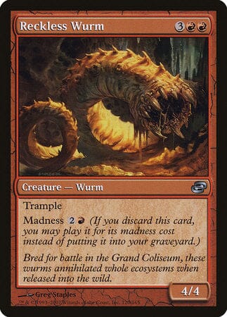 Reckless Wurm [Planar Chaos] MTG Single Magic: The Gathering  | Multizone: Comics And Games