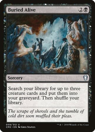 Buried Alive [Commander Anthology Volume II] MTG Single Magic: The Gathering  | Multizone: Comics And Games