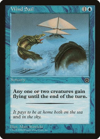 Wind Sail [Portal Second Age] MTG Single Magic: The Gathering  | Multizone: Comics And Games