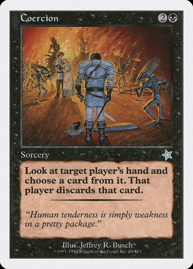 Coercion [Starter 1999] MTG Single Magic: The Gathering  | Multizone: Comics And Games