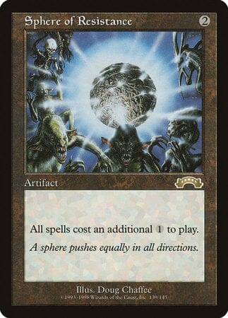 Sphere of Resistance [Exodus] MTG Single Magic: The Gathering  | Multizone: Comics And Games