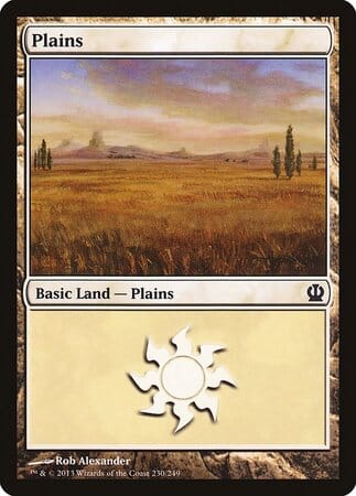Plains (230) [Theros] MTG Single Magic: The Gathering  | Multizone: Comics And Games