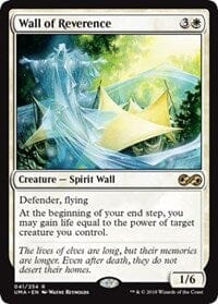 Wall of Reverence [Ultimate Masters] MTG Single Magic: The Gathering  | Multizone: Comics And Games