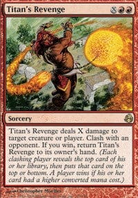 Titan's Revenge [Morningtide] MTG Single Magic: The Gathering  | Multizone: Comics And Games