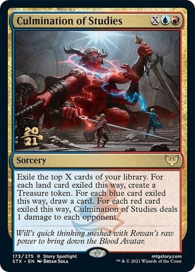 Culmination of Studies [Strixhaven: School of Mages Prerelease Promos] MTG Single Magic: The Gathering  | Multizone: Comics And Games