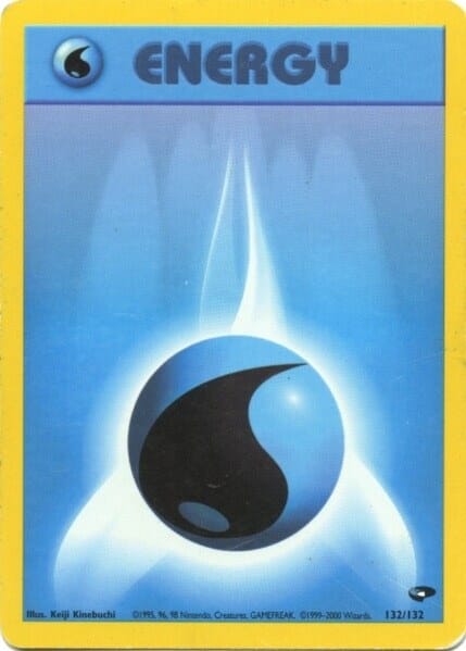 Water Energy (132/132) [Gym Challenge Unlimited] Pokemon Single Pokémon  | Multizone: Comics And Games