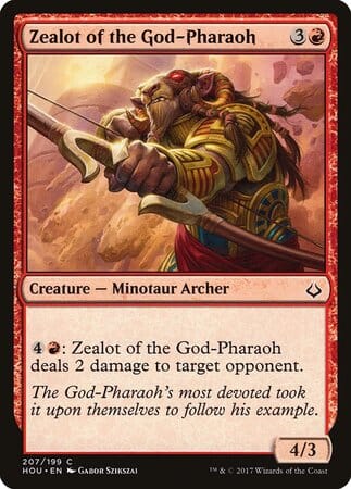 Zealot of the God-Pharaoh [Hour of Devastation] MTG Single Magic: The Gathering  | Multizone: Comics And Games