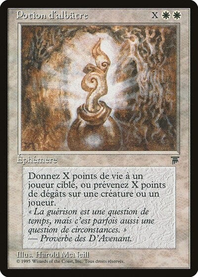 Alabaster Potion (French) - "Potion d'albatre" [Renaissance] MTG Single Magic: The Gathering  | Multizone: Comics And Games