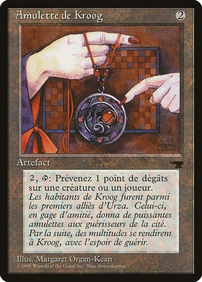 Amulet of Kroog (French) - "Amulette de Kroog" [Renaissance] MTG Single Magic: The Gathering  | Multizone: Comics And Games