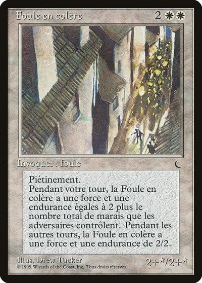 Angry Mob (French) - "Foule en colere" [Renaissance] MTG Single Magic: The Gathering  | Multizone: Comics And Games