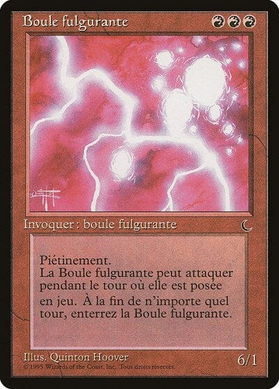 Ball Lightning (French) - "Boule fulgurante" [Renaissance] MTG Single Magic: The Gathering  | Multizone: Comics And Games