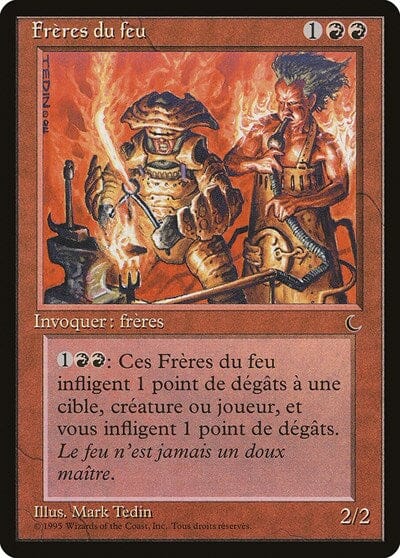 Brothers of Fire (French) - "Freres du feu" [Renaissance] MTG Single Magic: The Gathering  | Multizone: Comics And Games