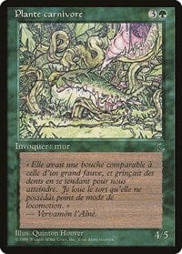 Carnivorous Plant (French) - "Plante carnivore" [Renaissance] MTG Single Magic: The Gathering  | Multizone: Comics And Games