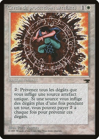Circle of Protection: Artifacts (French) - "Cercle de protection: artefacts" [Renaissance] MTG Single Magic: The Gathering  | Multizone: Comics And Games