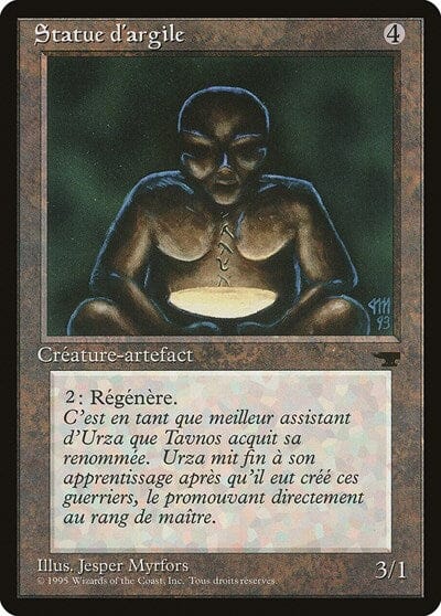 Clay Statue (French) - "Statue d'argile" [Renaissance] MTG Single Magic: The Gathering  | Multizone: Comics And Games