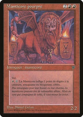 Crimson Manticore (French) - "Manticore pourpre" [Renaissance] MTG Single Magic: The Gathering  | Multizone: Comics And Games