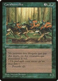 Elven Riders (French) - "Cavaliers elfes" [Renaissance] MTG Single Magic: The Gathering  | Multizone: Comics And Games