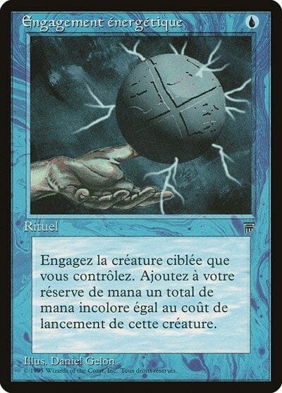 Energy Tap (French) - "Engagement energetique" [Renaissance] MTG Single Magic: The Gathering  | Multizone: Comics And Games