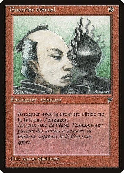 Eternal Warrior (French) - "Guerrier eternel" [Renaissance] MTG Single Magic: The Gathering  | Multizone: Comics And Games
