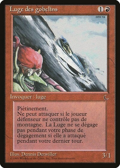 Goblin Rock Sled (French) - "Luge des gobelins" [Renaissance] MTG Single Magic: The Gathering  | Multizone: Comics And Games