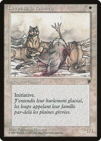 Tundra Wolves (French) - "Loups de la toundra" [Renaissance] MTG Single Magic: The Gathering  | Multizone: Comics And Games