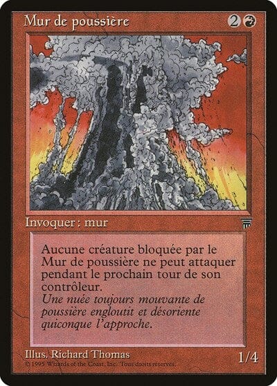 Wall of Dust (French) - "Mur de poussiere" [Renaissance] MTG Single Magic: The Gathering  | Multizone: Comics And Games