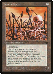 Wall of Spears (French) - "Mur de lances" [Renaissance] MTG Single Magic: The Gathering  | Multizone: Comics And Games
