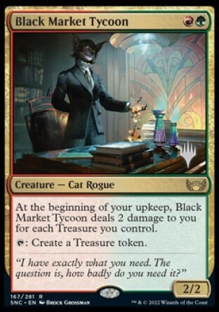 Black Market Tycoon (Promo Pack) [Streets of New Capenna Promos] MTG Single Magic: The Gathering  | Multizone: Comics And Games