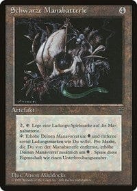 Black Mana Battery (German) - "Schwarze Manabatterie" [Renaissance] MTG Single Magic: The Gathering  | Multizone: Comics And Games