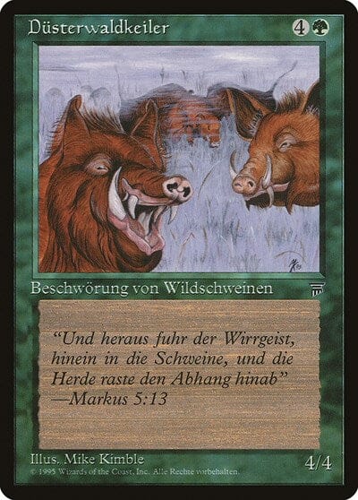 Durkwood Boars (German) - "Dusterwaldkeiler" [Renaissance] MTG Single Magic: The Gathering  | Multizone: Comics And Games