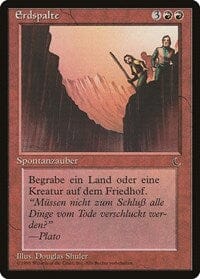 Fissure (German) - "Erdspalte" [Renaissance] MTG Single Magic: The Gathering  | Multizone: Comics And Games