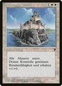 Fortified Area (German) - "Befestigtes Gebiet" [Renaissance] MTG Single Magic: The Gathering  | Multizone: Comics And Games