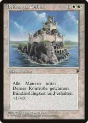 Fortified Area (German) - "Befestigtes Gebiet" [Renaissance] MTG Single Magic: The Gathering  | Multizone: Comics And Games