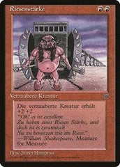 Giant Strength (German) - "Riesenstarke" [Renaissance] MTG Single Magic: The Gathering  | Multizone: Comics And Games