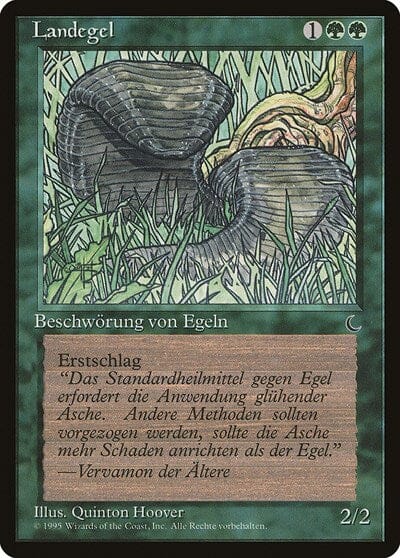 Land Leeches (German) - "Landegel" [Renaissance] MTG Single Magic: The Gathering  | Multizone: Comics And Games