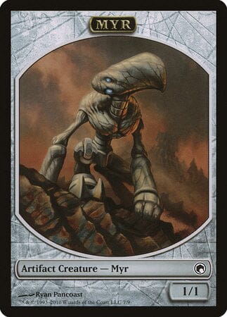 Myr Token [Scars of Mirrodin Tokens] MTG Single Magic: The Gathering  | Multizone: Comics And Games