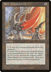Red Mana Battery (German) - "Rote Manabatterie" [Renaissance] MTG Single Magic: The Gathering  | Multizone: Comics And Games