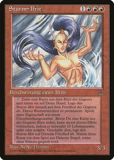 Tempest Efreet (German)- "Sturm-Ifrit" [Renaissance] MTG Single Magic: The Gathering  | Multizone: Comics And Games