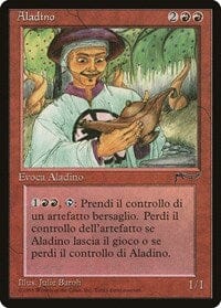 Aladdin (Italian) - "Aladino" [Renaissance] MTG Single Magic: The Gathering  | Multizone: Comics And Games
