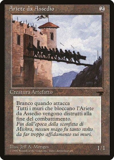 Battering Ram (Italian) - "Ariete da Assedio" [Renaissance] MTG Single Magic: The Gathering  | Multizone: Comics And Games