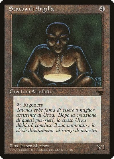 Clay Statue (Italian) - "Statua di Argilla" [Renaissance] MTG Single Magic: The Gathering  | Multizone: Comics And Games