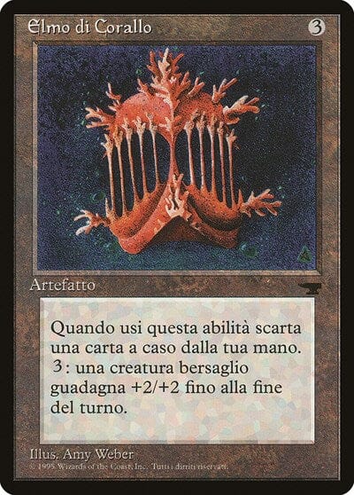 Coral Helm (Italian) - "Elmo di Corallo" [Renaissance] MTG Single Magic: The Gathering  | Multizone: Comics And Games