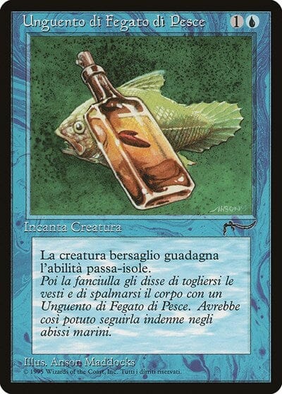 Fishliver Oil (Italian) "Unguento di Fegato di Pesce" [Renaissance] MTG Single Magic: The Gathering  | Multizone: Comics And Games