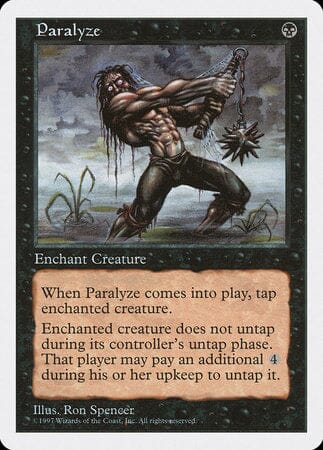 Paralyze [Fifth Edition] MTG Single Magic: The Gathering  | Multizone: Comics And Games