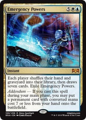 Emergency Powers [Ravnica Allegiance] MTG Single Magic: The Gathering  | Multizone: Comics And Games