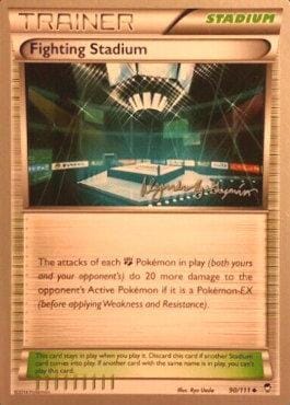 Fighting Stadium (90/111) (Primal Groudon - Alejandro Ng-Guzman) [World Championships 2015] Pokemon Single Pokémon  | Multizone: Comics And Games